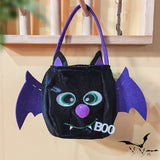 Halloween Handheld Pumpkin Bag Candy Bag Velvet Gift Bag