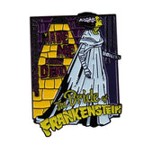 Horror Bride of Frankenstein Enamel Pin for Clothes Lapel Badges on Backpack