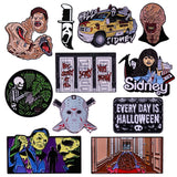 Halloween Horror Movie Enamel Pin Lapel Pins Backpack Brooch Badges