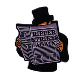 Halloween Horror Movies Enamel Pins Funny Anime Figure Metal Cartoon