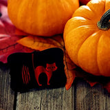 Halloween Hot Foil Plate Cat Pumpkin Bat DIY Foil Embossing