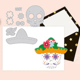 Skull Metal Die Cuts for DIY Scrapbooking Card Making Crafts