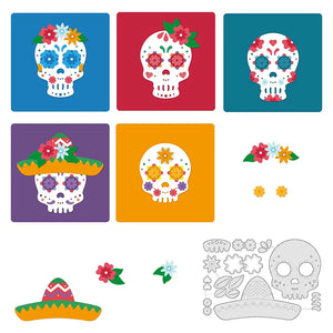 Skull Metal Die Cuts for DIY Scrapbooking Card Making Crafts