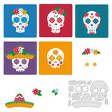 Skull Metal Die Cuts for DIY Scrapbooking Card Making Crafts