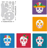 Skull Metal Die Cuts for DIY Scrapbooking Card Making Crafts