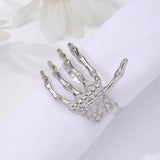 Metal Skeleton Hand Napkin Holders for Halloween