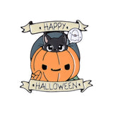 Halloween Pins Umbrella Enamel Pin Cartoon Funny Brooche Badges