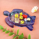 Halloween Pumpkin Bat Tray Silicone Mold for Epoxy Resin Casting