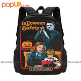 Halloween Safety Kids Funny Parody Michael Myers Slasher Backpack