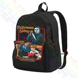 Halloween Safety Kids Funny Parody Michael Myers Slasher Large Capacity Backpack