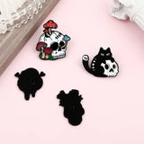 Alloy Halloween Ghosts Skulls Brooches Fun Accessories
