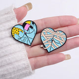 Halloween Sexy Butts Enamel Pins Heart Shaped Cosplay Brooches