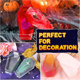 Halloween Silicone Epoxy Resin Molds Skull Hands Coffin Box Spider Jewelry Decor