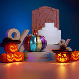 Halloween Pumpkin Box Silicone Mold for Resin with Lid