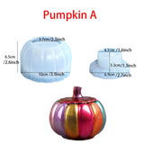 Halloween Pumpkin Box Silicone Mold for Resin with Lid