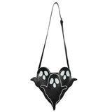 Halloween Skull Hand Bags Purses for Women Bags PU Shoulder Messenger Bag