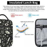 Halloween Witchcraft Witch Insulated Lunch Bag Women Occult Witchy Magic