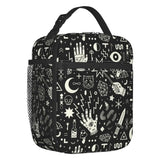 Halloween Witchcraft Witch Insulated Lunch Bag Women Occult Witchy Magic