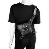 Halloween Single Shoulder Messenger Bag Punk Tactical Waist Fanny Pack