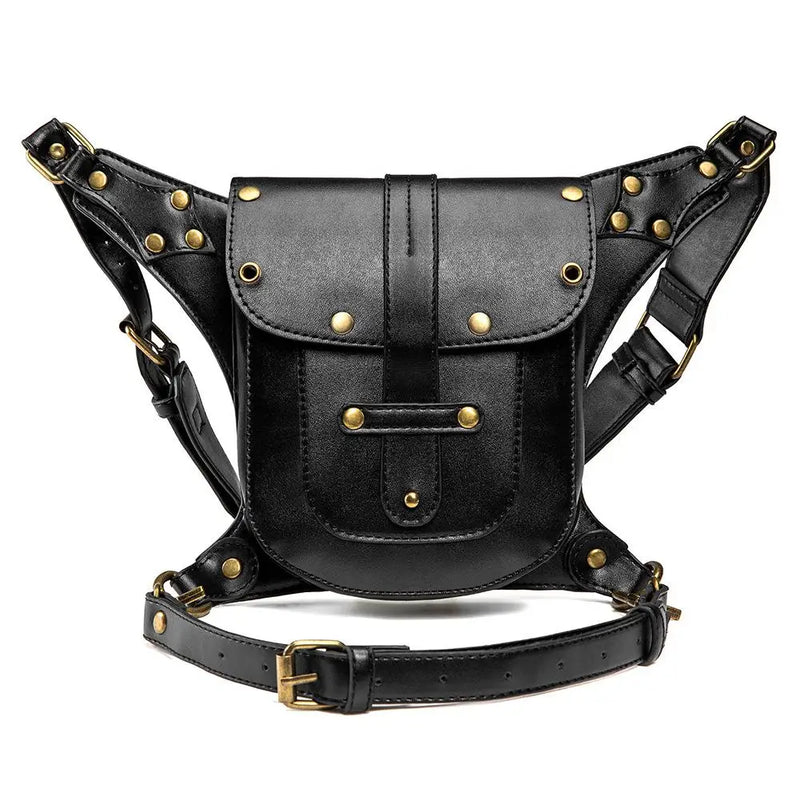 Halloween Single Shoulder Messenger Bag Punk Tactical Waist Fanny Pack