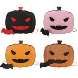 Halloween Pumpkin PU Messenger Bag for Female