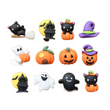 Halloween Pumpkin Witch Hat Resin Patch DIY Jewelry 10pcs
