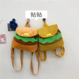 Canvas Backpack Drawstring Shoulder Student School Bag
