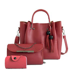 Leather Handbag for Women Stylish Bag Ladies Shoulder Purse Tote