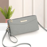Fashionable One Shoulder Crossbody Bag for Women Litchi Pattern Single Casual