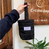 Sweet Love Quilted Bucket Bag for Women