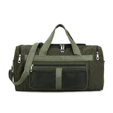 Large Capacity Foldable Duffel Bag Men Women Short Distance Travel Cross-body