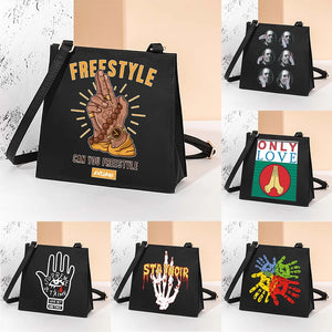 Retro Tofu Bag Women's Shoulder Messenger Square Bag Lady Tote Bag