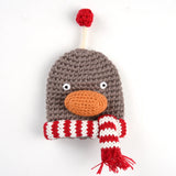 Hand-knitted Car Key Case Cartoon Key Protection Cover Mini Bag