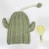 Hand-knitted Car Key Case Cartoon Key Protection Cover Mini Bag