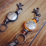 Real Leather Key Ring Wallets Smart Key Holder Car Key Organizer