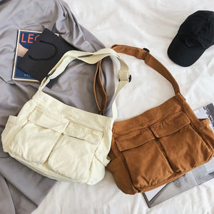 Energetic Girl Messenger Bag Large Capacity Tote Bag