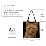 Animal Print Women's Tote Bag for Travel and Beach