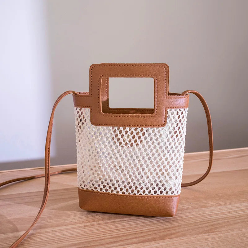Hollow Shoulder Crossbody Bag for Women