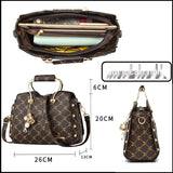 Rivet Shoulder Bag Wild Messenger Handbag Big Bag