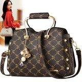 Rivet Shoulder Bag Wild Messenger Handbag Big Bag