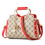 Rivet Shoulder Bag Wild Messenger Handbag Big Bag