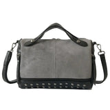 European American Shoulder Bag Rivet Travel Bag