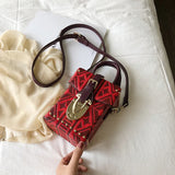 Ethnic Style Shoulder Crossbody Bag