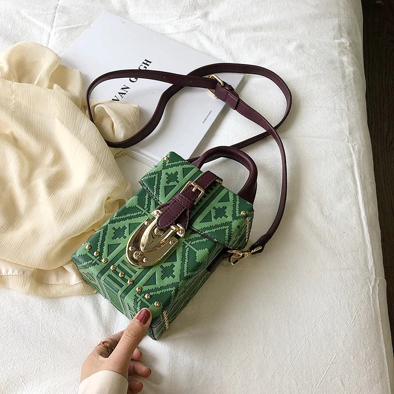 Ethnic Style Shoulder Crossbody Bag