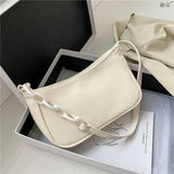 Women's Chain Armpit Bag Spring and Summer Foreign Hot Shoulder Bag