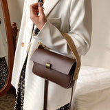 Retro PU Leather Women's Handbag Crossbody Flap Bags