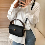 Retro PU Leather Women's Handbag Crossbody Flap Bags