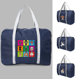 Dog Print Foldable Zipper Toiletries Organizer Bag