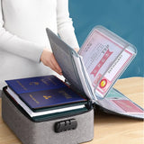 Multifunctional Briefcase Business Trip Certificate Organize Bag
