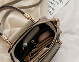 High Women Leather Bag Single Piece
